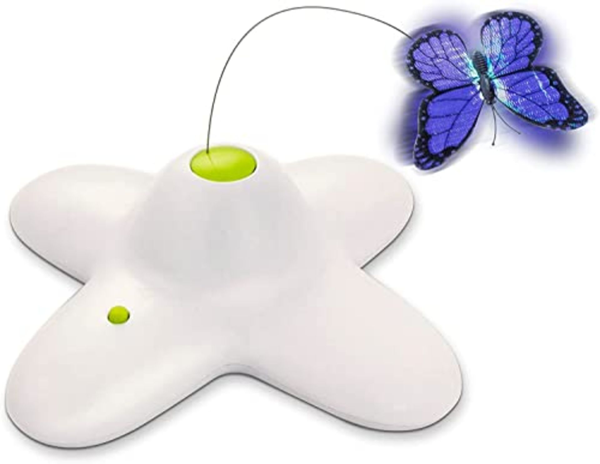RRP £16.48 ALL FOR PAWS Interactive Cat Toys Flutter Bug Cat Butterfly
