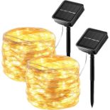 RRP £11.40 Solar Lights Outdoor Garden