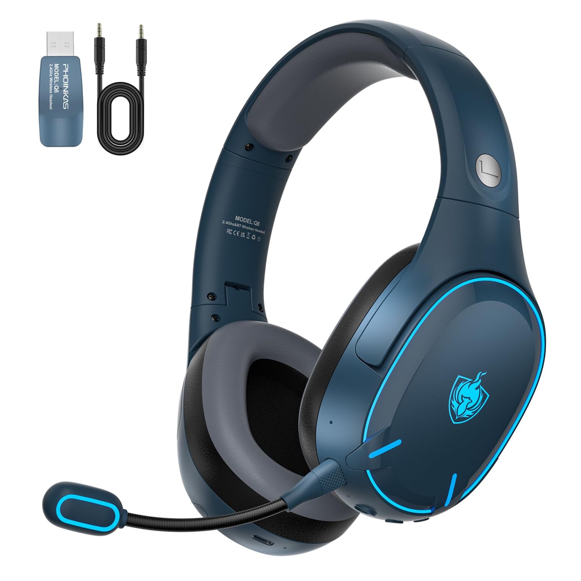 RRP £34.24 YOTMS Wireless Gaming Headset for PS4