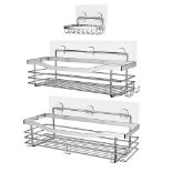 RRP £30.09 Orimade Shower Caddy Basket Soap Dish Holder Shelf