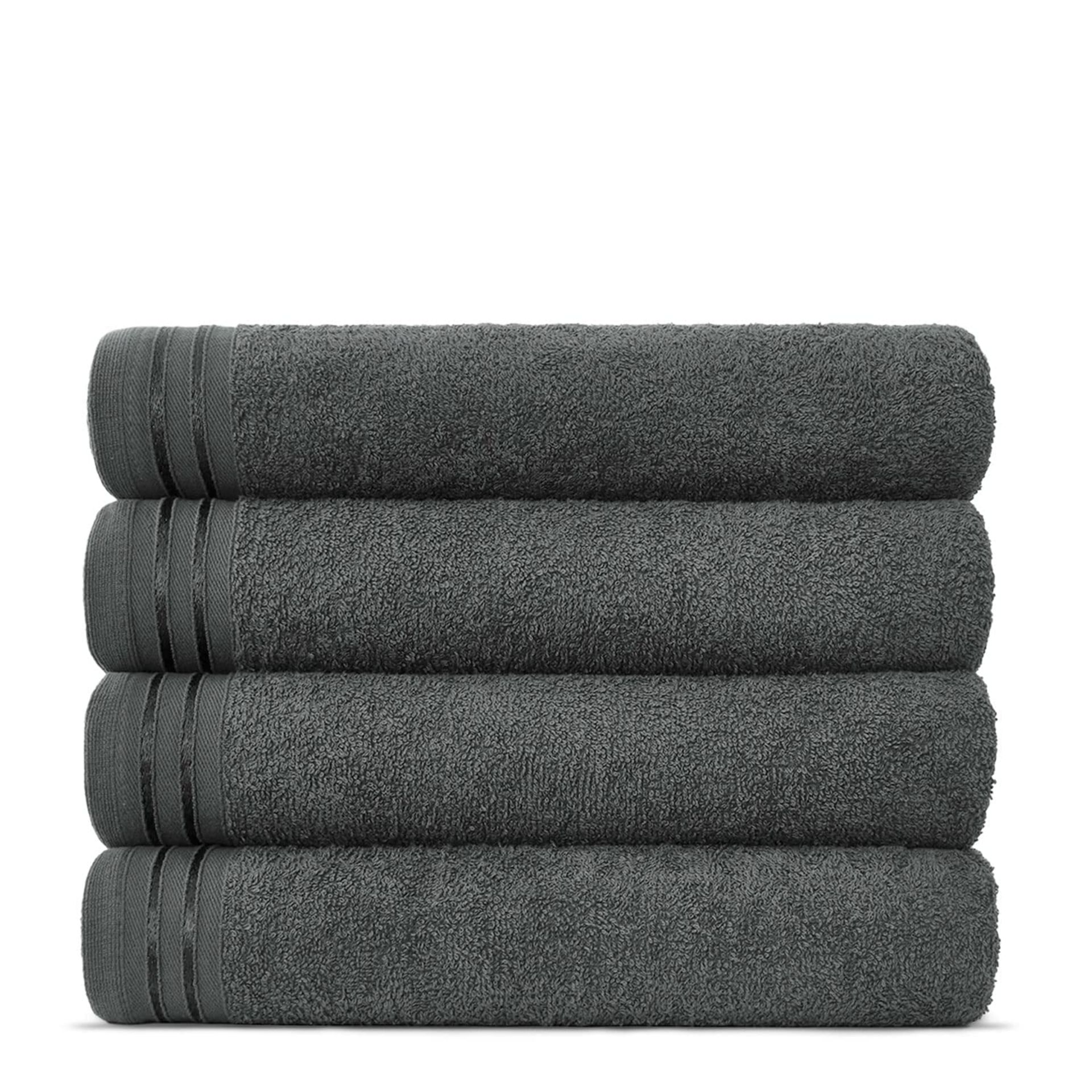 RRP £22.81 Lions Bath Towels - Set of 4 Bathroom Bath Sheets