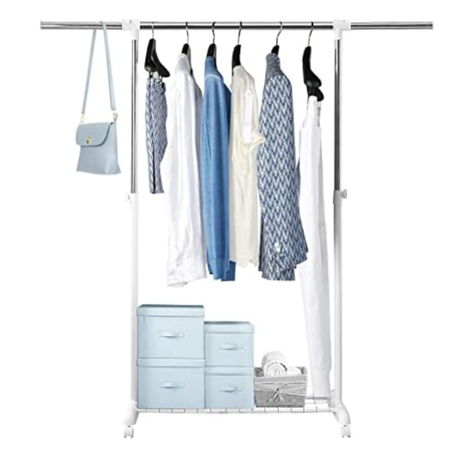 RRP £26.14 Leaflai Metal Clothing Rack