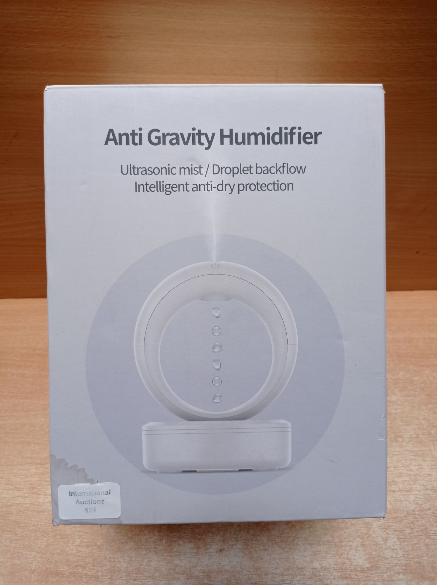 RRP £52.62 Anti Gravity Water Drop Humidifier - Image 2 of 2