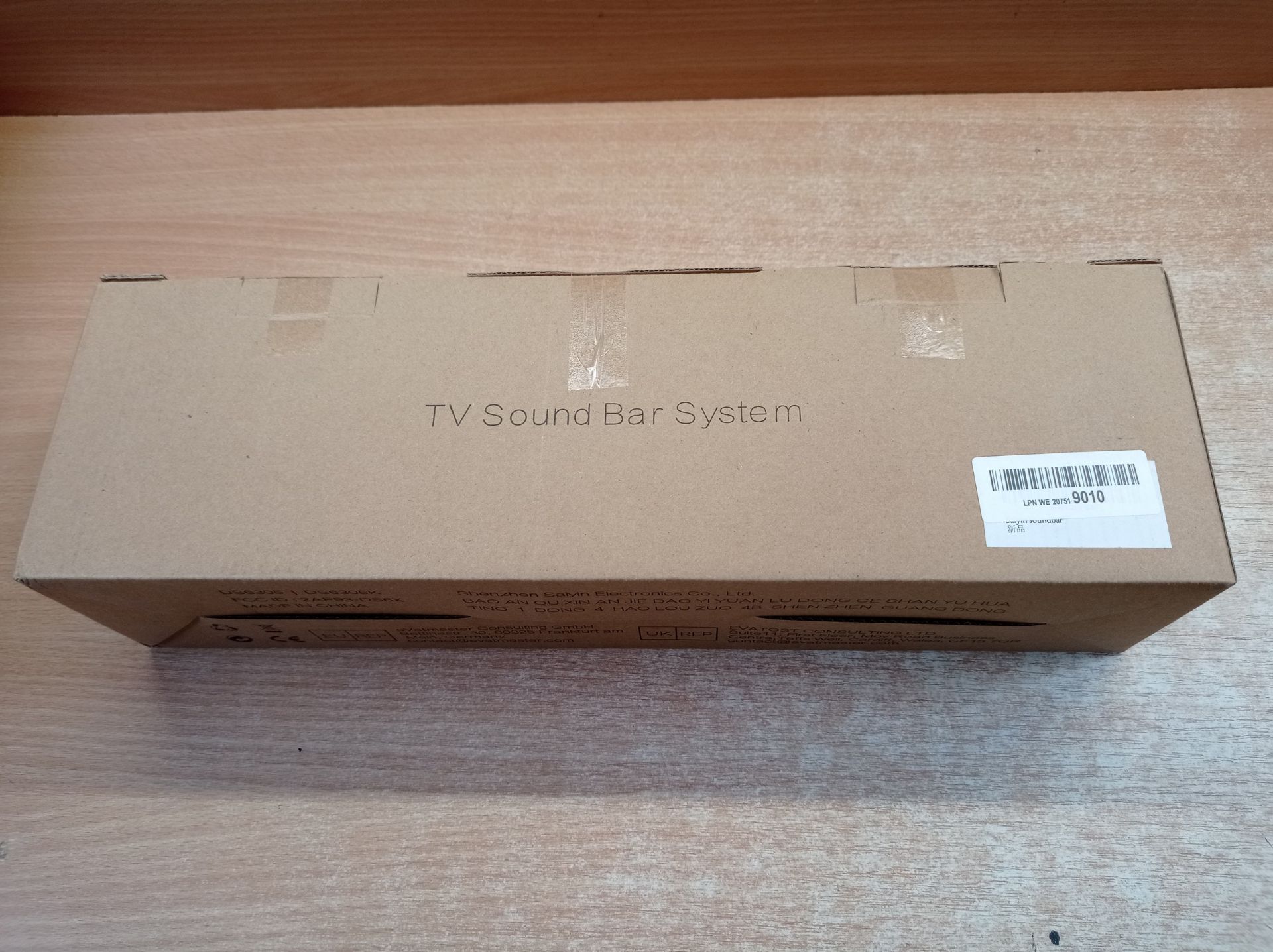 RRP £36.52 Saiyin Sound Bar for TV - Image 2 of 2