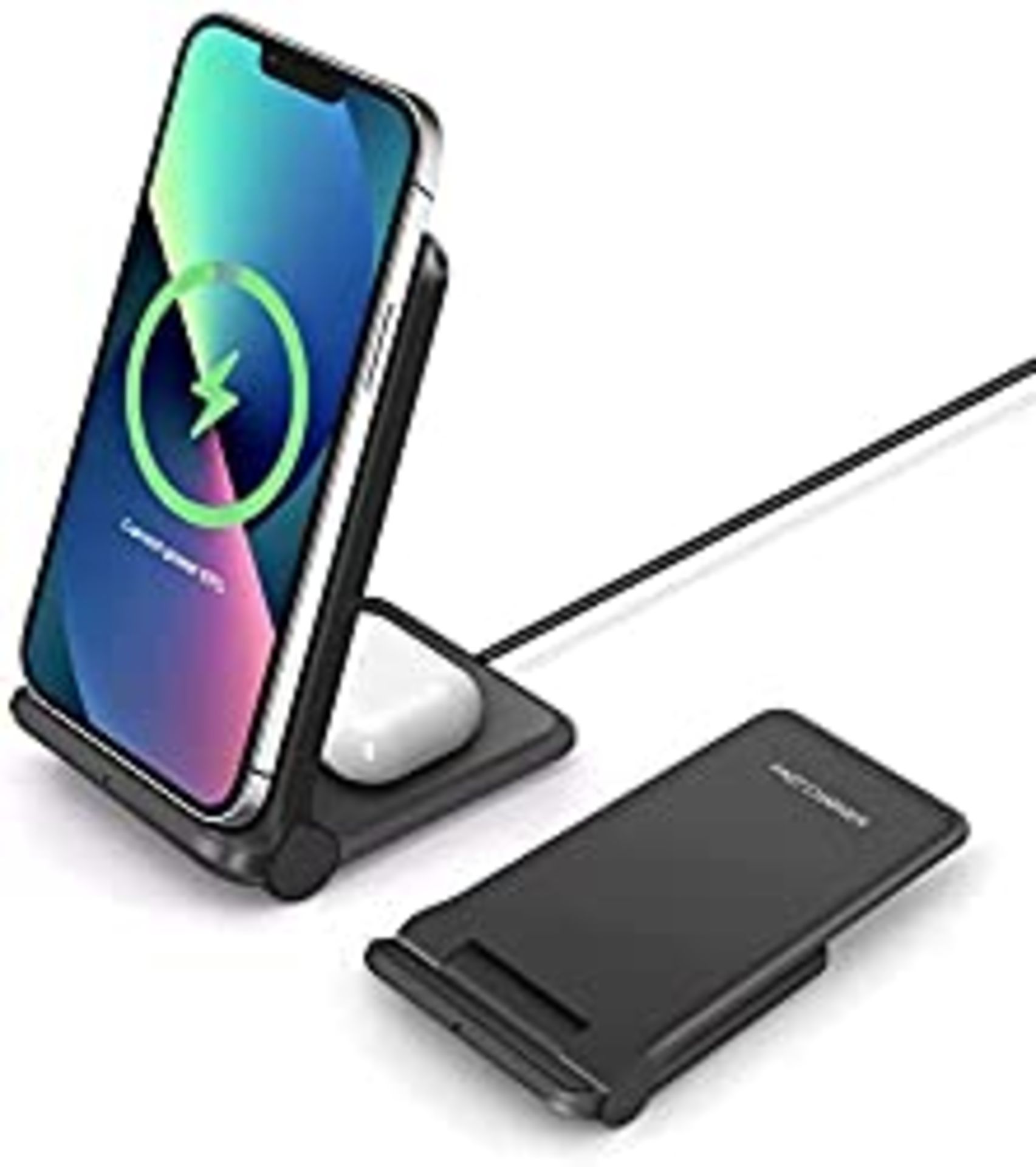 RRP £25.10 20W Wireless Charger FDGAO Foldable Wireless Charging