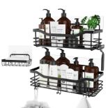 RRP £28.52 Orimade Shower Caddy Basket Soap Dish Holder Shelf