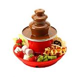RRP £33.04 Global Gourmet Chocolate Fountain Mini Fondue Set with