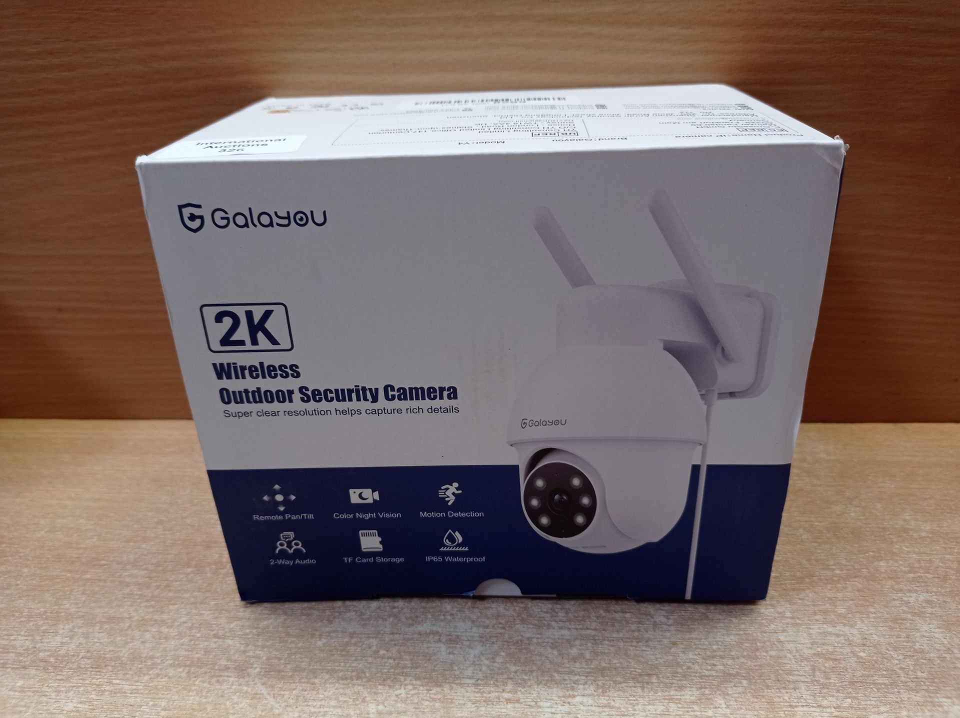 RRP £30.80 GALAYOU 2K Security Camera Outdoor