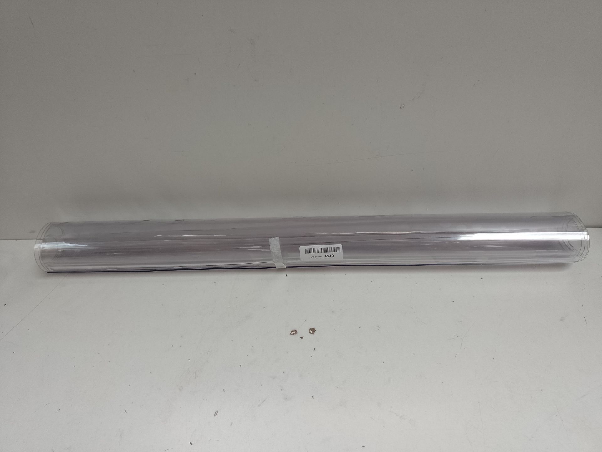 RRP £43.37 Table Protector 2mm Clear PVC Wipeable Clean Table - Image 2 of 2