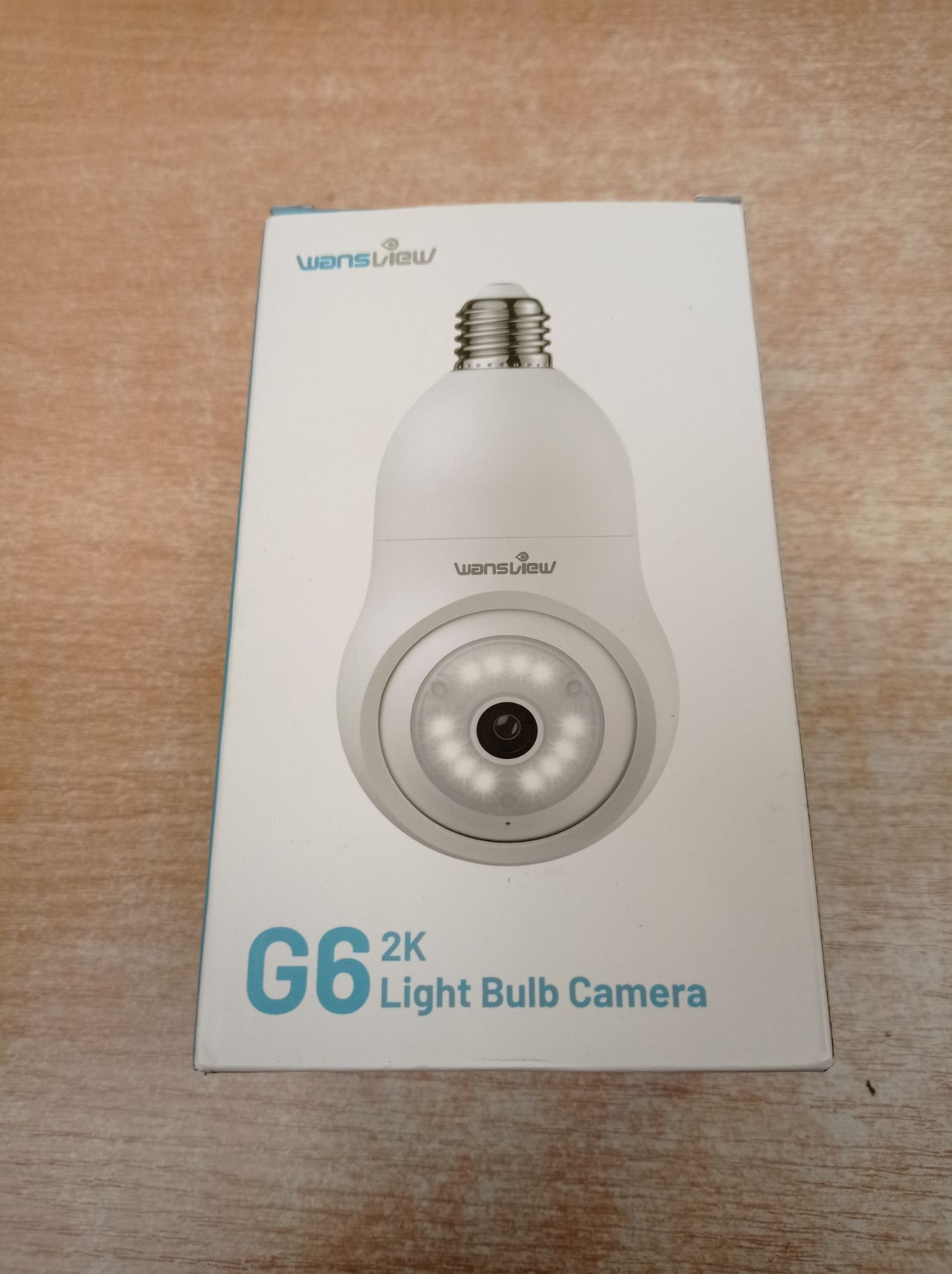 RRP £25.10 wansview Security Camera Outdoor Wireless - 2K Light Bulb Camera - Image 2 of 2