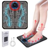 RRP £18.28 EMS Foot Massager for Pain and Circulation 8 Modes