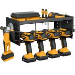 RRP £36.74 Power Tool Organizer Storage Rack Wall Mount Drill