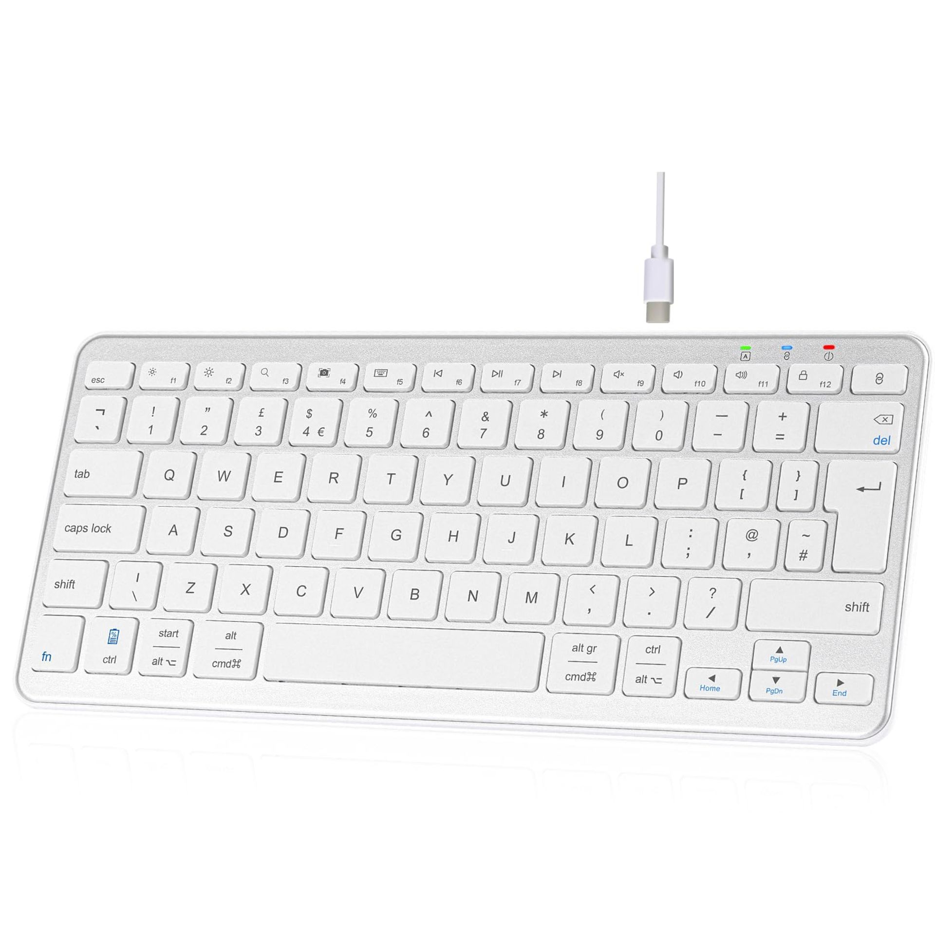 RRP £20.54 Qulose Bluetooth Wireless Keyboard