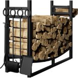 RRP £57.07 Amagabeli 3FTx30.7in Large Wide Firewood Rack Fireplace