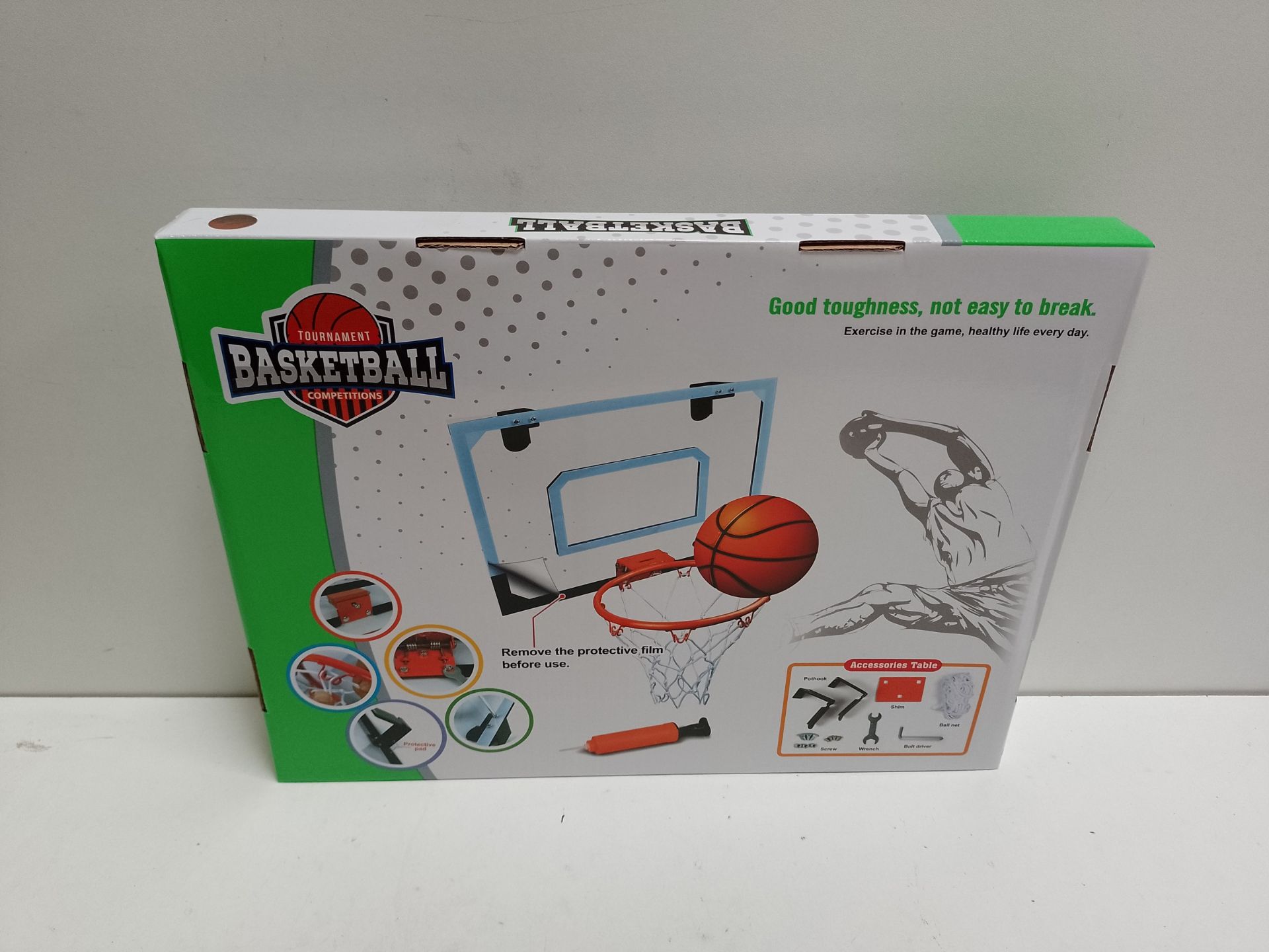 RRP £32.06 STAY GENT Mini Basketball Hoop for Kids and Adults - Image 2 of 2