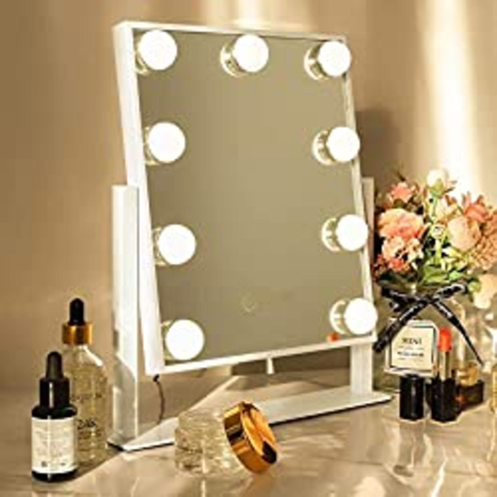 RRP £57.07 Hansong Vanity Mirror with Lights Light up Vanity Makeup