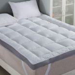 RRP £43.37 YZTEX Microfiber Mattress Topper 10cm ANTI ALLERGIC