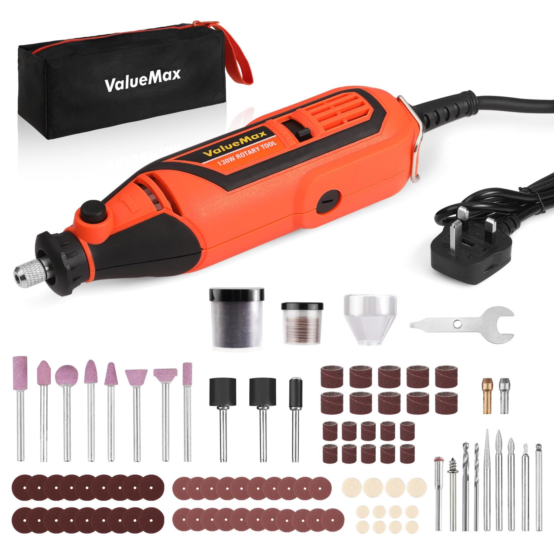 RRP £27.37 ValueMax Rotary Tool Kit