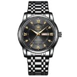 RRP £47.94 OLEVS Men's Watch Luxury Business Dress Watch UK Diamond