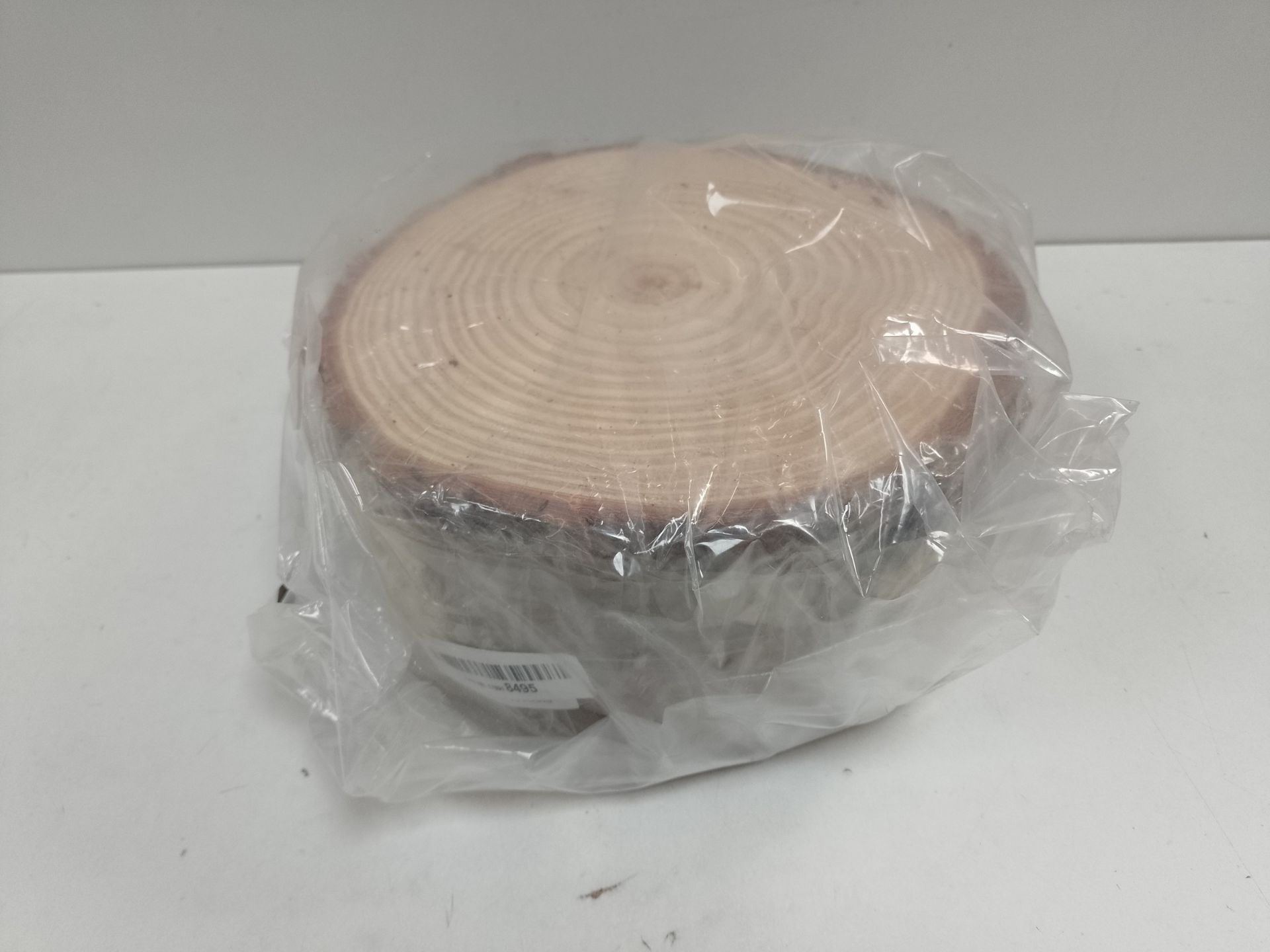 RRP £42.42 PINGEUI 6 Piece 23-25 cm Natural Wood Slices - Image 2 of 2