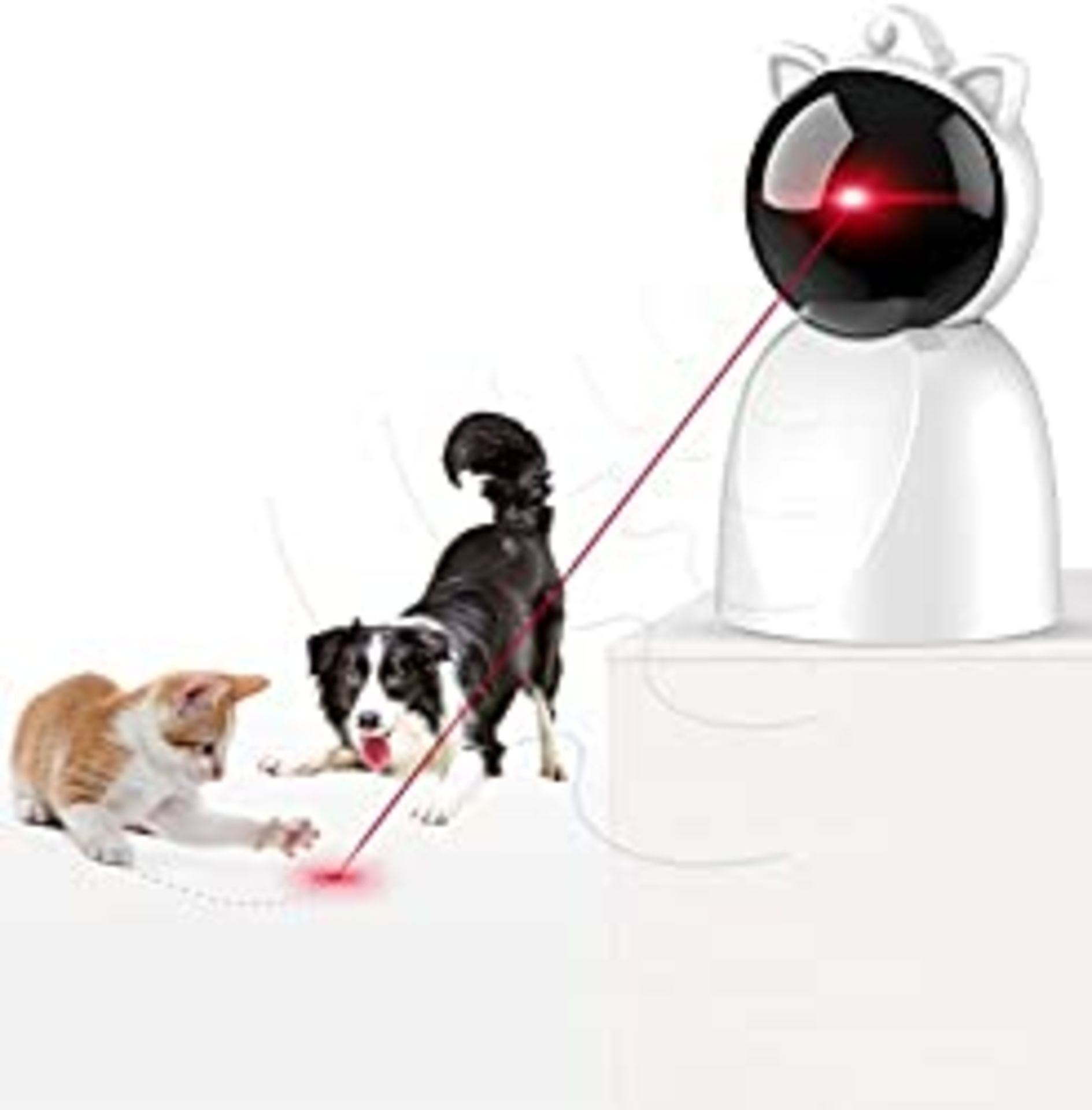 RRP £24.55 YVE LIFE Cat Laser Toy Automatic for Indoor Cats