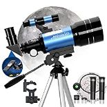RRP £64.75 AOMEKIE Telescopes for Kids Beginners Adults 70mm Astronomical