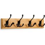 RRP £17.85 LARHN Wooden Coat Hooks