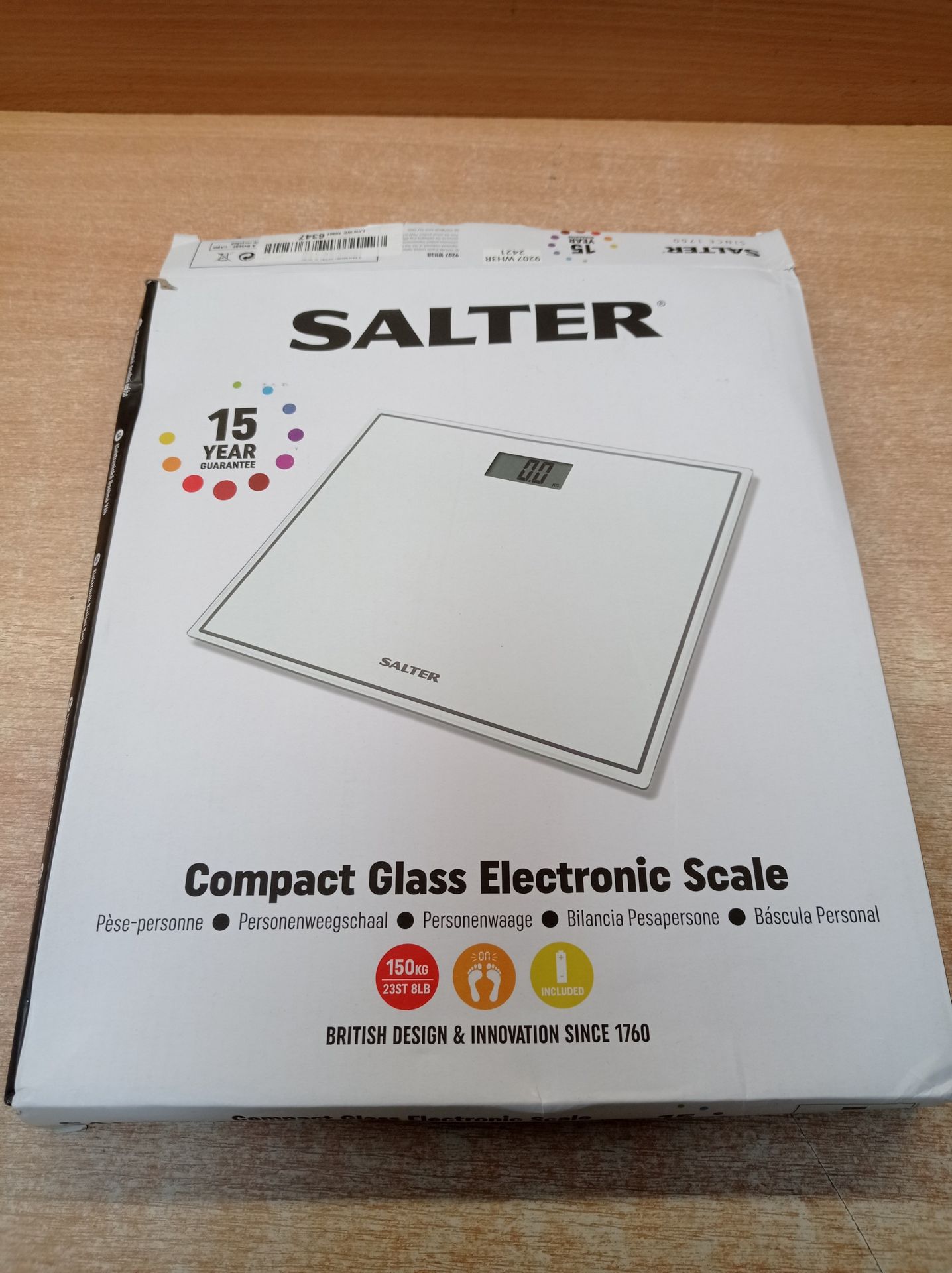 RRP £22.20 Scales for Body Weight - Smart Body Fat Scales Composition Analyzer Monitor - Image 2 of 2