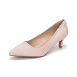 RRP £33.49 Womens Court Shoes Low Kitten Heel Dress Pump Shoes