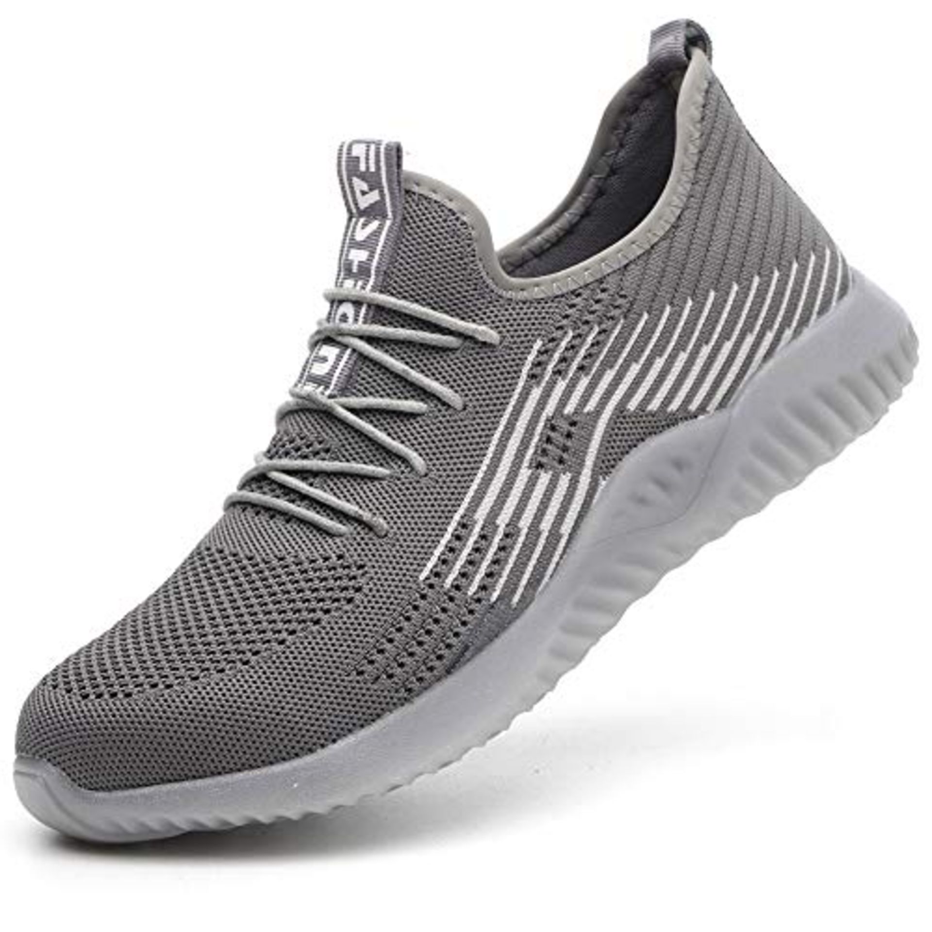 RRP £33.49 Mens Safety Shoes Lightweight Work Trainers Women Mesh Breathable Sneakers