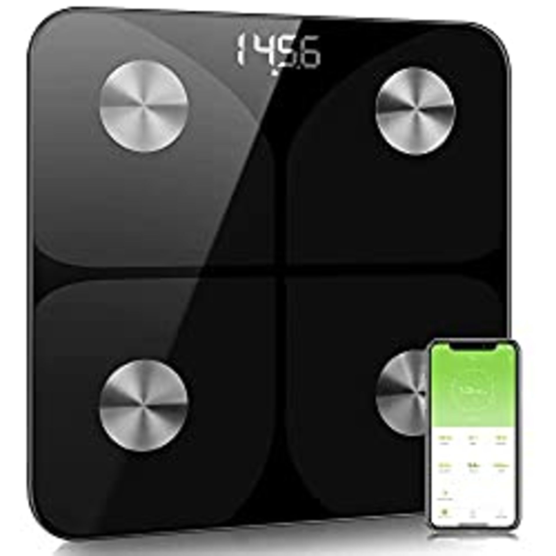 RRP £22.20 Scales for Body Weight - Smart Body Fat Scales Composition Analyzer Monitor
