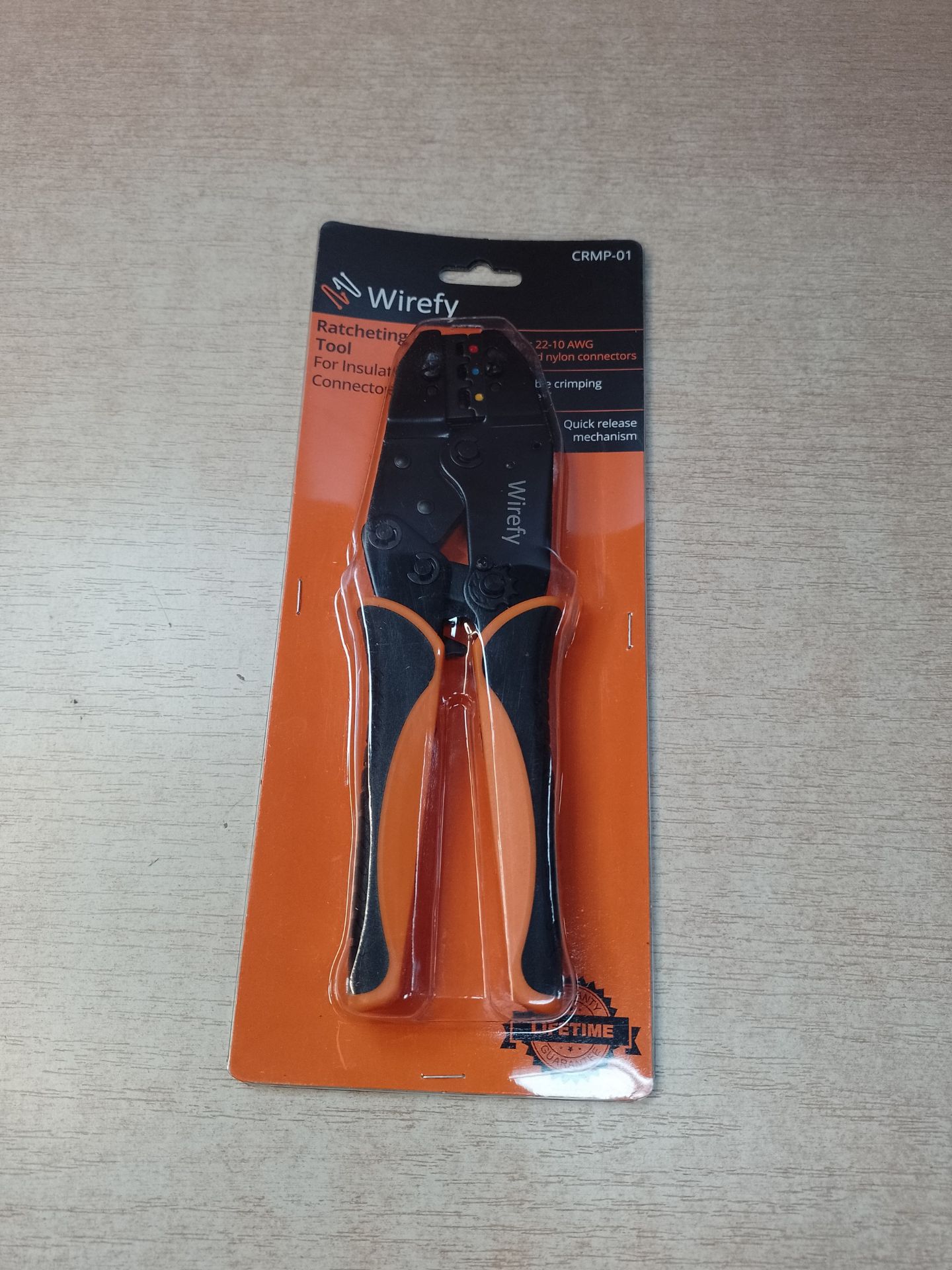 RRP £22.35 Crimping Tool for Insulated Electrical Connectors - Image 2 of 2