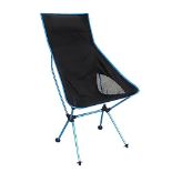 RRP £36.39 Gearific Lightweight High Back Folding Camping Chair