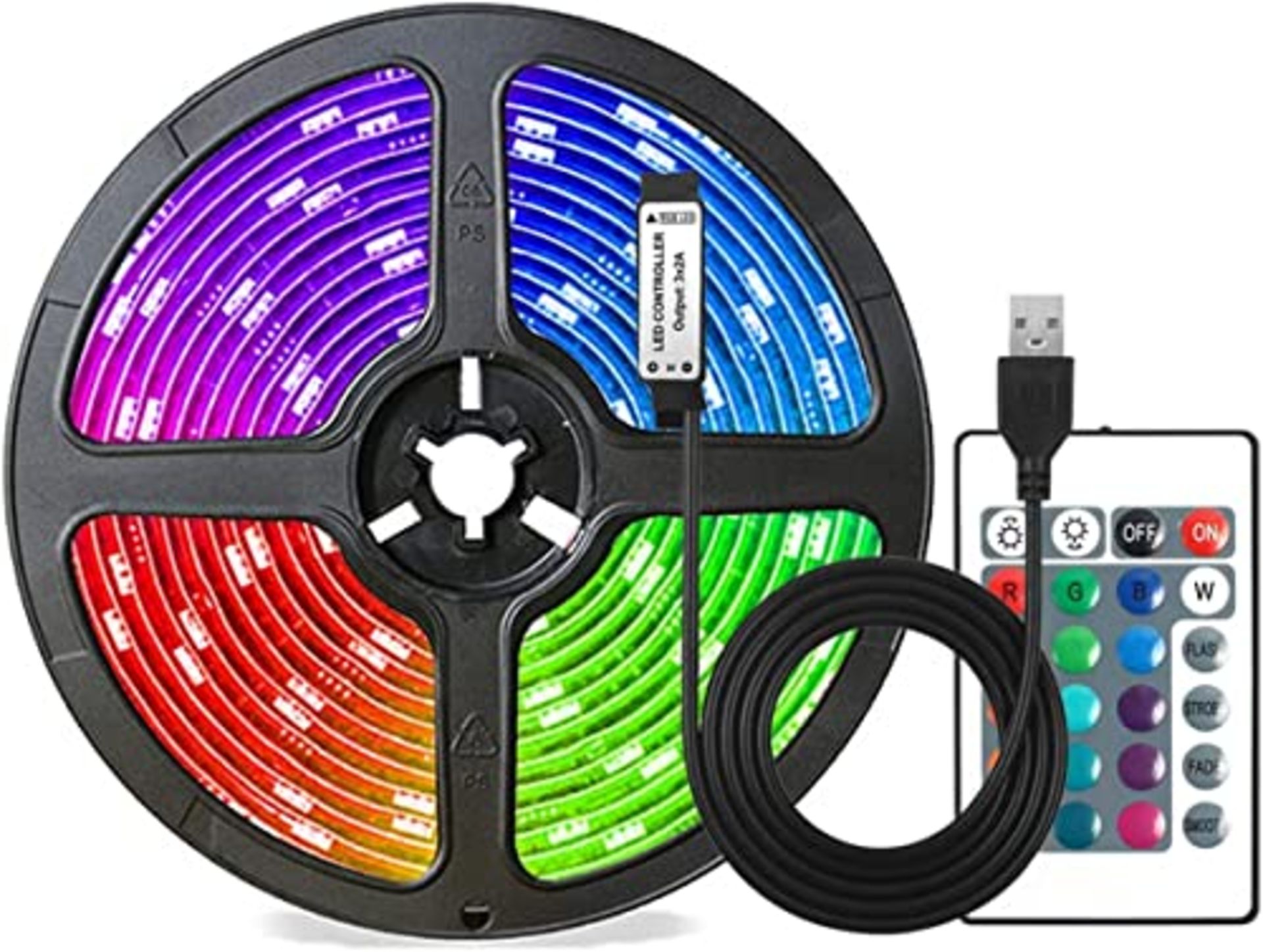 RRP £13.35 5M LED Strip Light USB