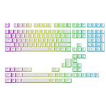 RRP £33.06 Ranked Pudding v2 PBT Keycaps | 145 Double Shot Translucent