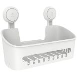 RRP £16.70 MASS DYNAMIC Shower Caddy Suction Mounted