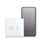 RRP £29.69 CNBINGO WiFi Double Touch Light Switch