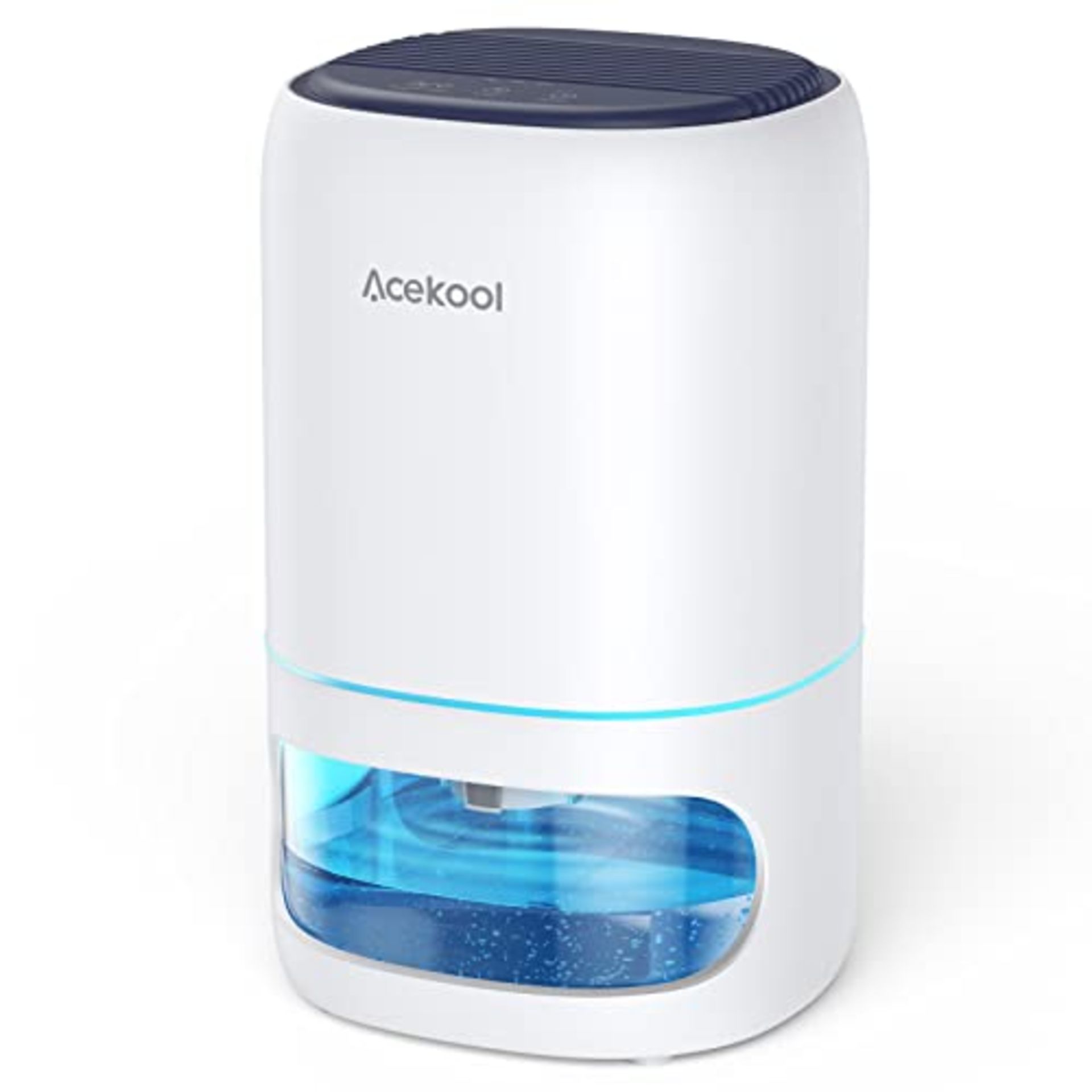 RRP £43.54 Acekool 1000ml Dehumidifier and Air Purifier 2 in 1 with 7 Colorful Lights