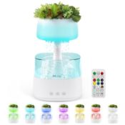 RRP £41.62 Rain Cloud Humidifier with Remote Control