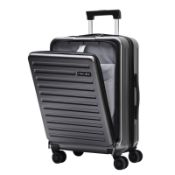 RRP £99.41 TydeCkare 20 Inch Carry On Luggage with Front Zipper Pocket