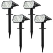 RRP £35.89 Flaow Solar Garden Lights