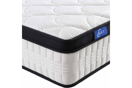 RRP £328.79 slily 12 Inch Super King Mattress 6ft for Back Pain Relief - Image 1 of 2