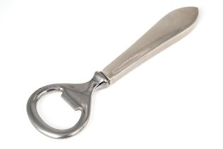 A Tiffany & Co sterling silver bottle opener, approx 13.5cm long, total gross weight approx 1.
