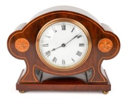 An Edwardian desk time piece 'elephant', clock movement by Burlen, approx 16cm high x 20cm wide