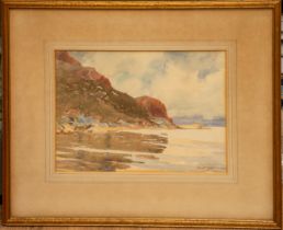 Scottish Interest: Stewart Orr (Scottish, 1872 - 1944) Loch view watercolour, 25 x 35cm signed lower