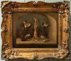 Benjamin Blake (1757-1830) Still life with game to include Hare, pheasant, duck oil on canvas, 19