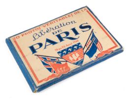 A set of 20 photographic cards, 'Libération De Paris' 19-26 Aug 1944