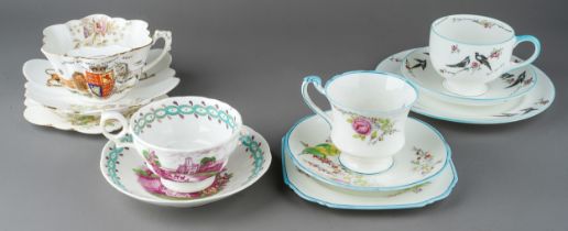 Royal Interest: a collection of ceramics to include: 1. Paragon china trio commissioned to celebrate