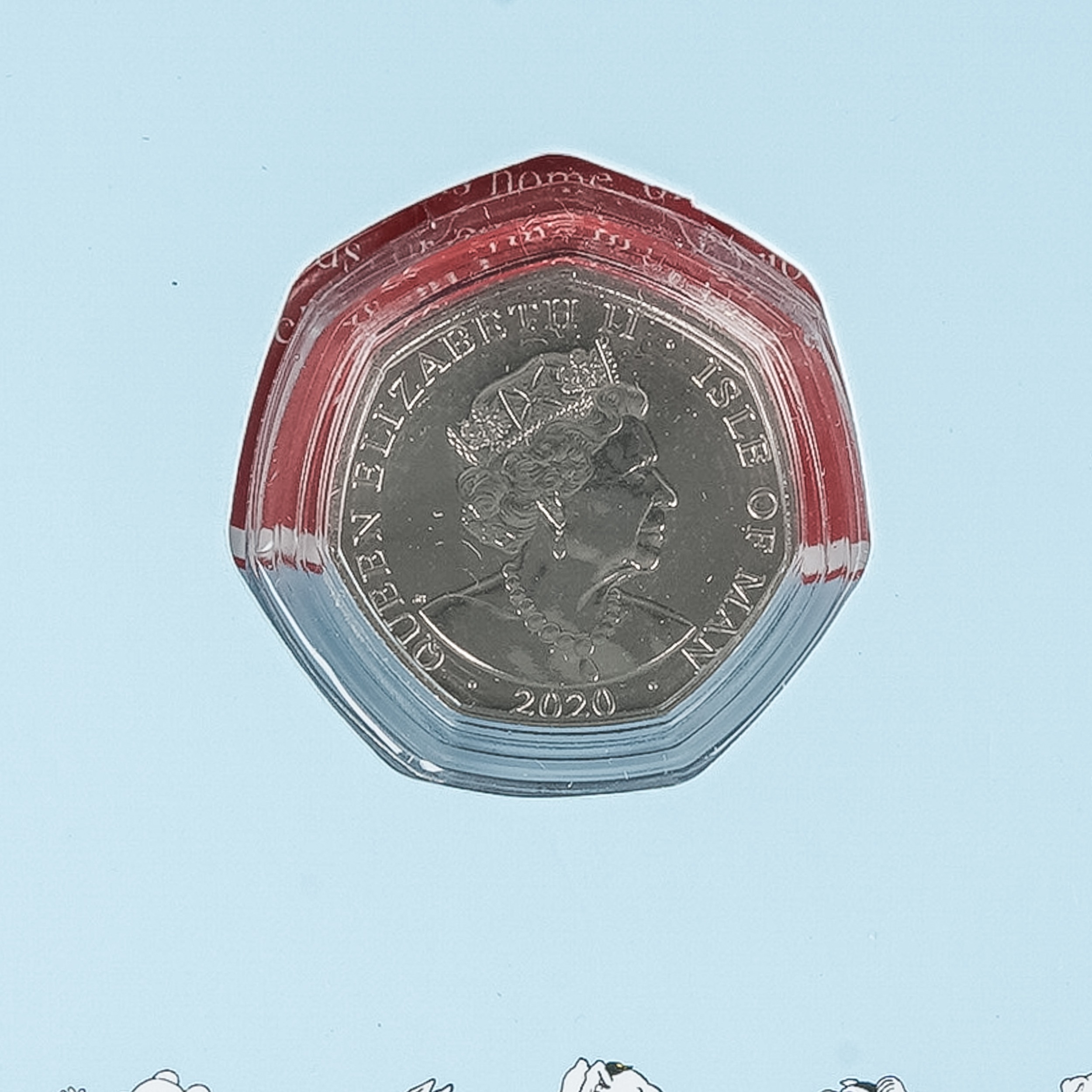 Rupert Bear: The 50p Coin Collection, with five encapsulated coins, comprising 'Rupert bear', 'Podgy - Image 4 of 4