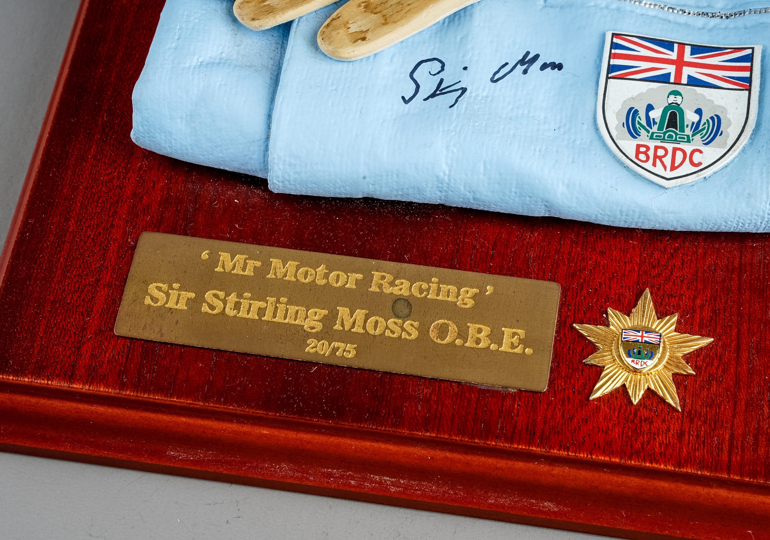 Motor racing interest - "Mr Motor Racing" - Sir Stirling Moss OBE: A limited edition 20/75 diorama - Image 2 of 3